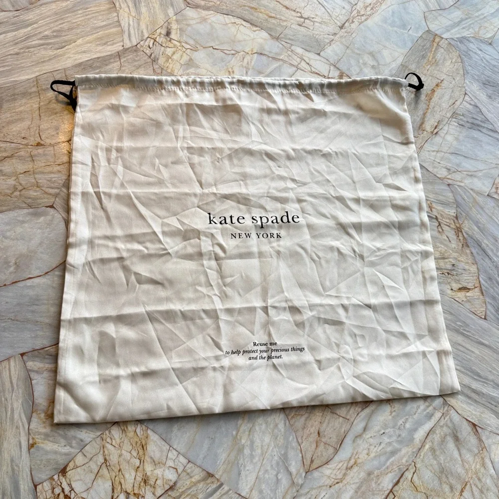 Kate Spade New York Dust Bag Pouch Storage Protection Reusable Eco Friendly